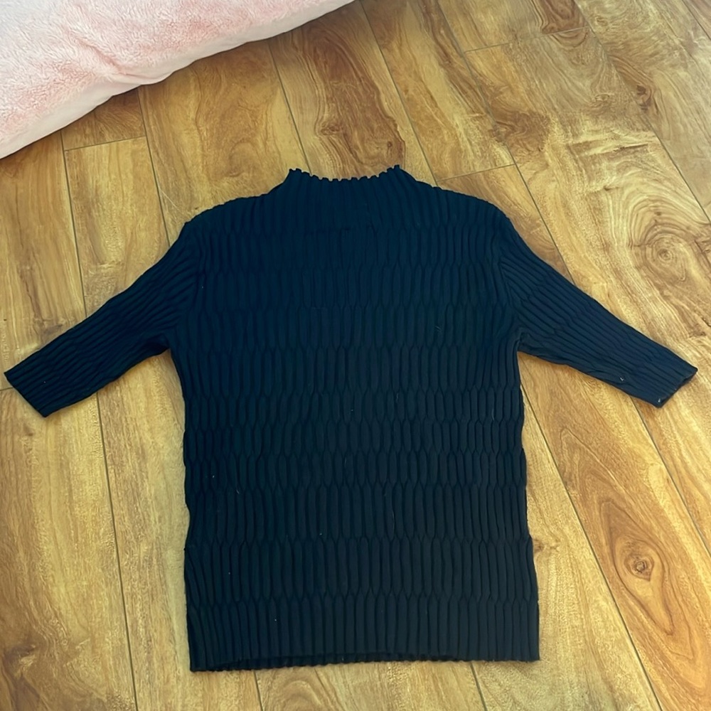 Shirt Sleeve Turtle Neck